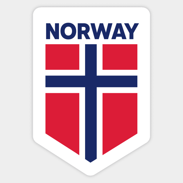 Norway Flag Emblem Sticker by SLAG_Creative